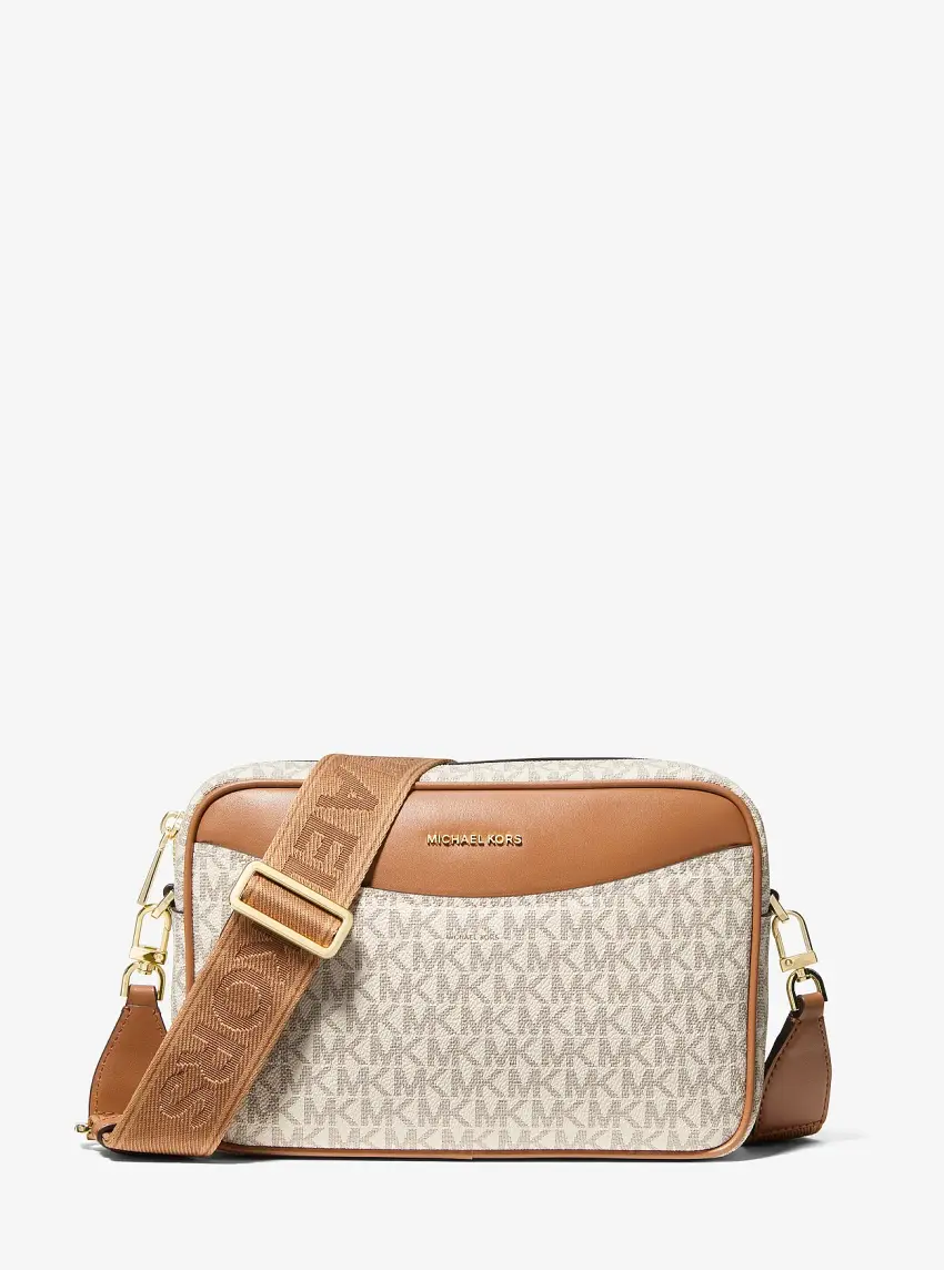 Bev Large Signature Logo Crossbody Bag
