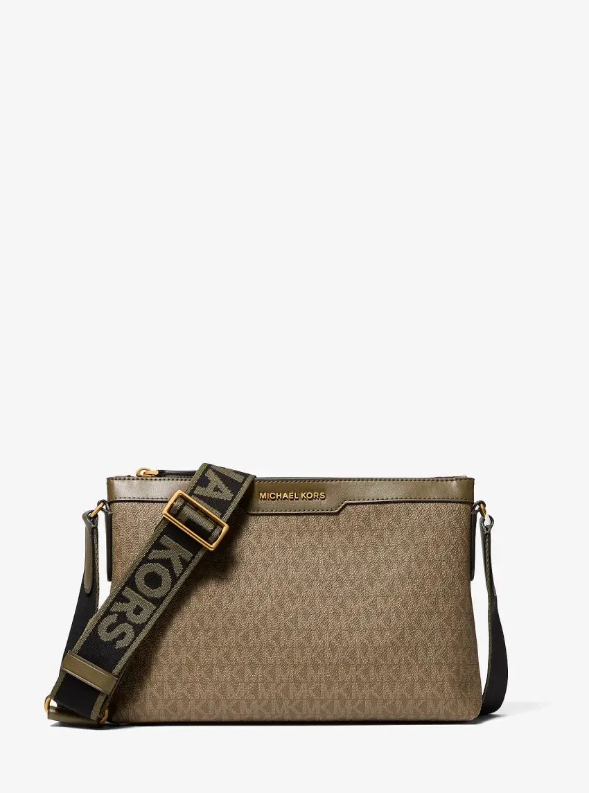 Hudson Signature Logo Messenger Bag